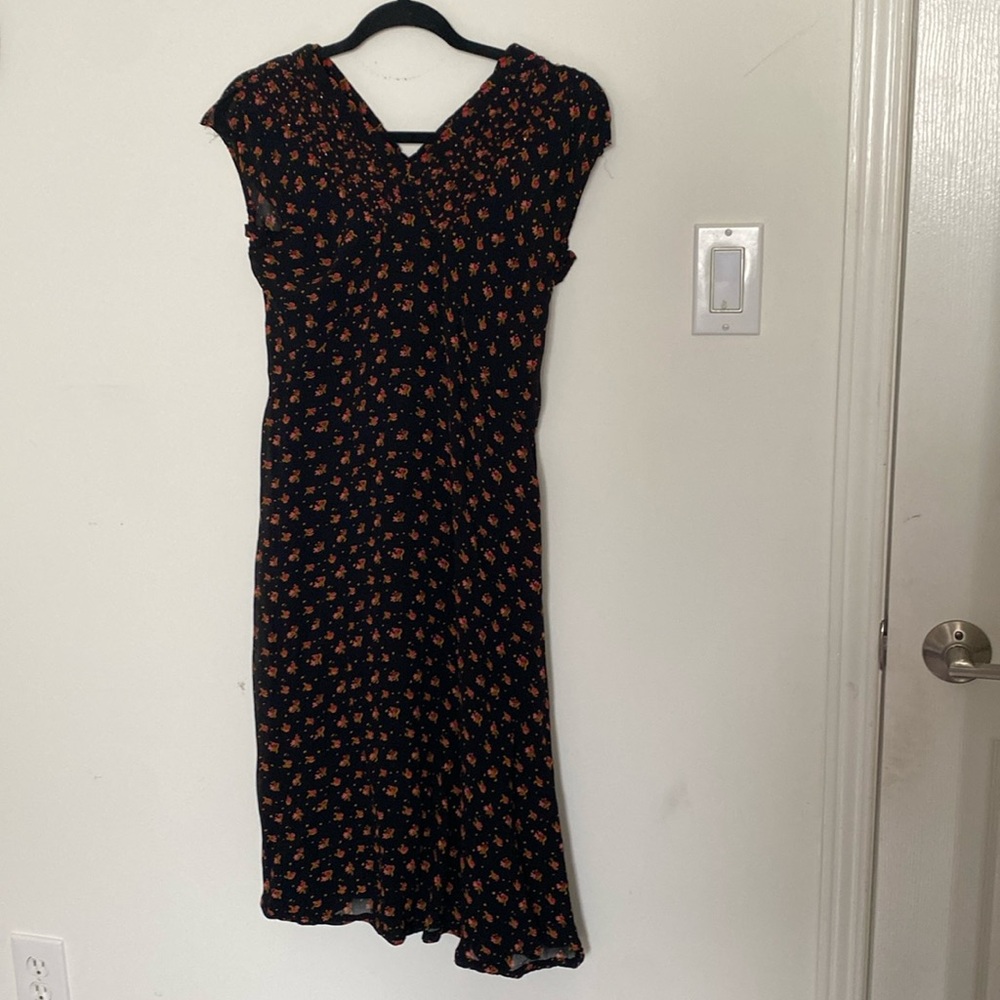 April Cornell Floral Midi Dress